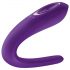 Satisfyer Double Classic - водоустойчив презареждащ се двойка вибратор (лилав)